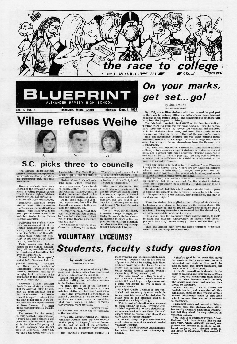 December 1 issue cover